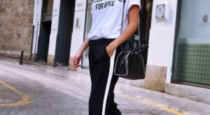 50 looks de street style con ‘track pants’
