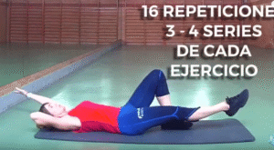 5 ejercicios de abdominales
