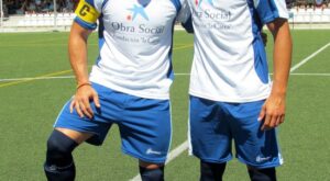 Maxi Iglesias y Bustamante, futbolistas por un día