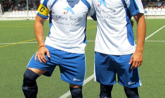 Maxi Iglesias y Bustamante, futbolistas por un día
