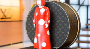 Exposición de Louis Vuitton y Yayoi Kusama en Nueva York